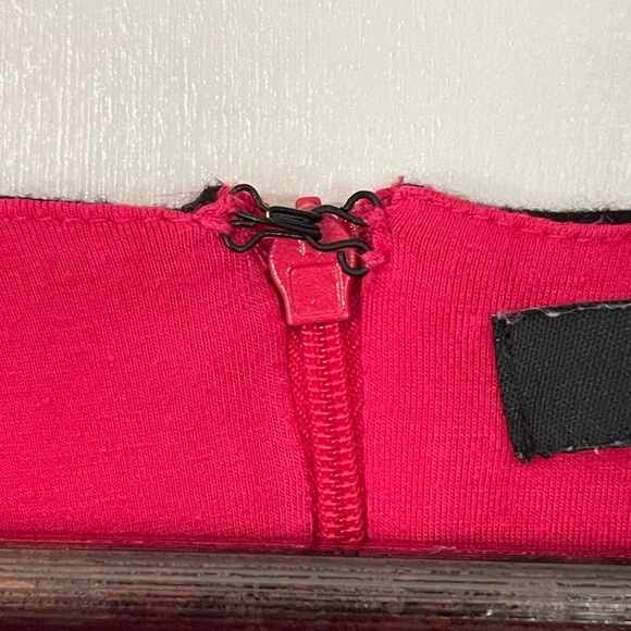 Premise Pink Orange Striped Dress - Picture 3 of 8